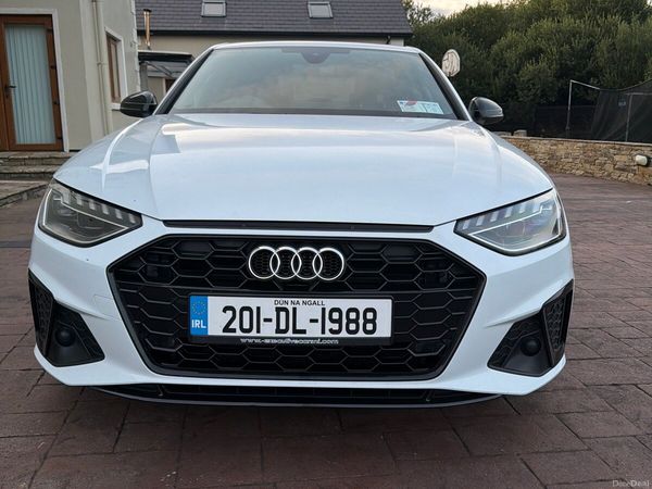 Audi A4 Saloon, Diesel, 2020, White