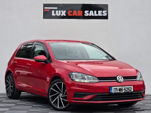 Volkswagen Golf Hatchback, Petrol, 2017, Red