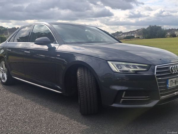 Audi A4 Saloon, Diesel, 2017, Grey