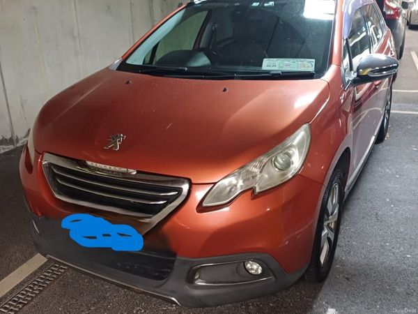 Peugeot 2008 SUV, Petrol, 2015, Orange