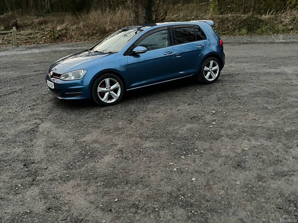 Volkswagen Golf Hatchback, Diesel, 2013, Blue