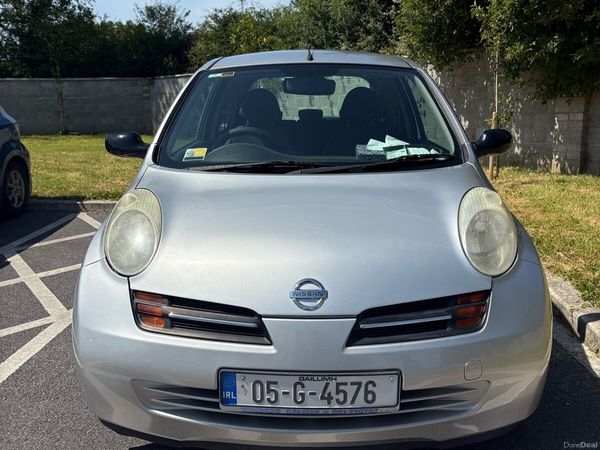 Nissan Micra Hatchback, Petrol, 2005, Silver