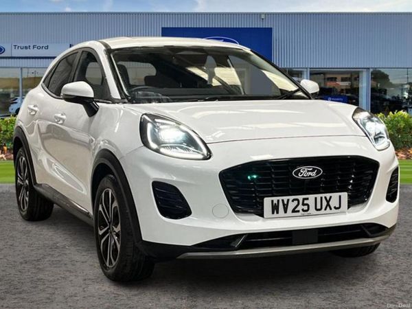 Ford Puma Hatchback, Petrol, 2025, White