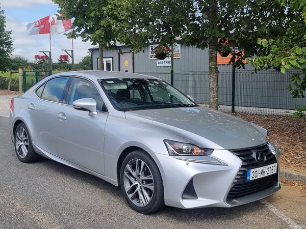 Lexus IS Saloon, Petrol Hybrid, 2020, Silver