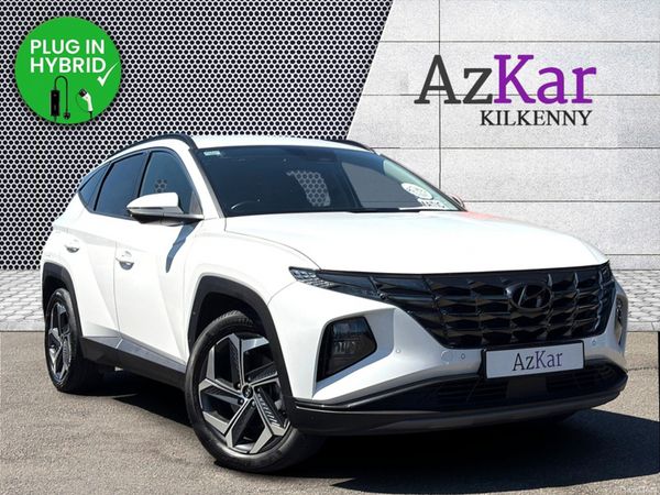 Hyundai Tucson SUV, Petrol Plug-in Hybrid, 2023, White