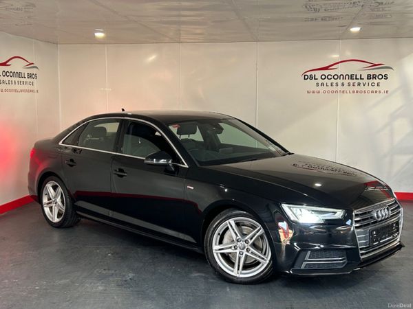 Audi A4 Saloon, Diesel, 2017, Black