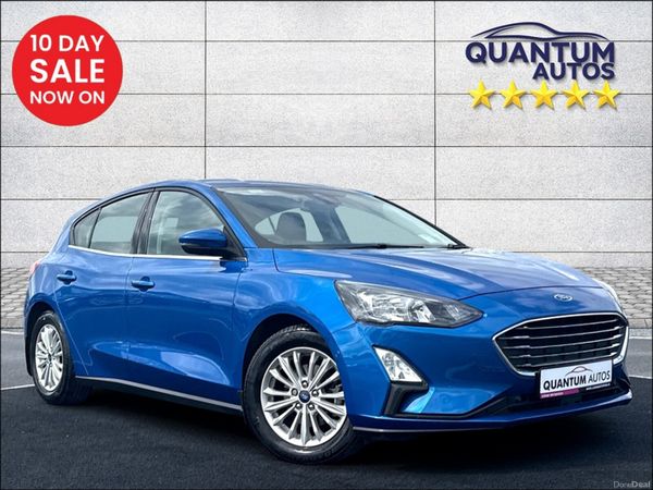Ford Focus Hatchback, Petrol, 2020, Blue