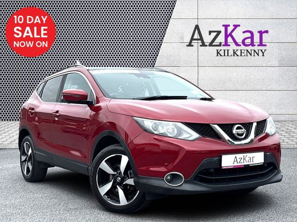 Nissan Qashqai SUV, Diesel, 2017, Red