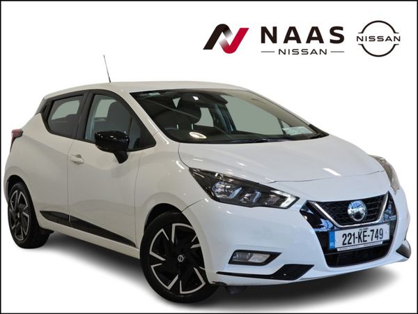 Nissan Micra Hatchback, Petrol, 2022, White
