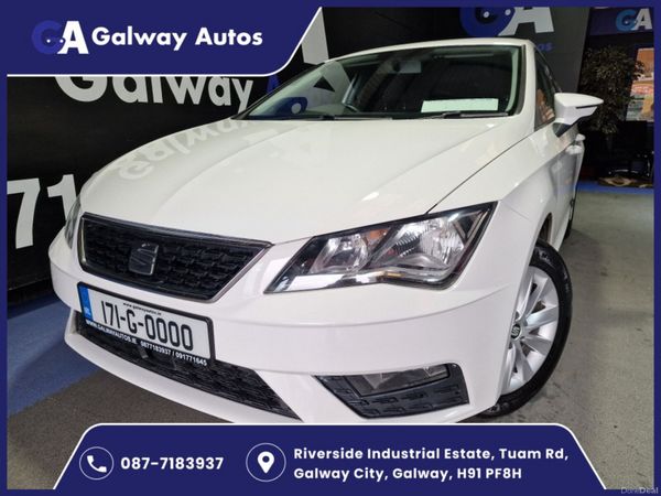 SEAT Leon Hatchback, Petrol, 2017, White