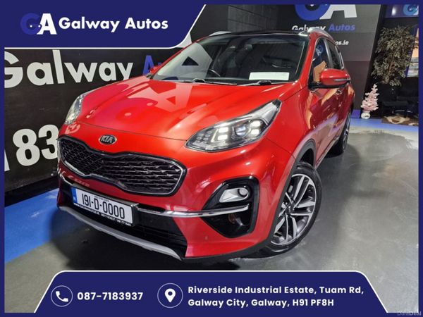 Kia Sportage SUV, Diesel, 2019, Red