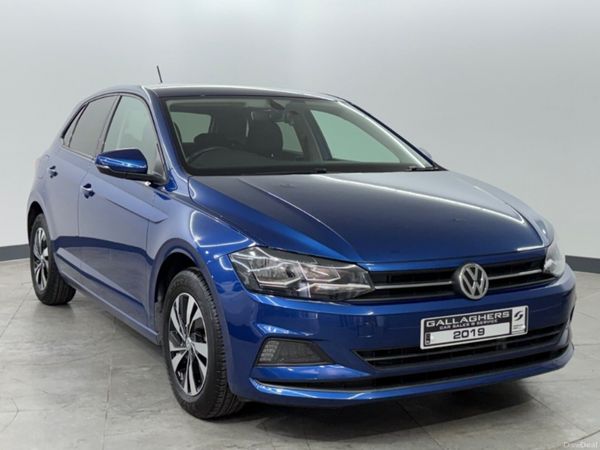 Volkswagen Polo Hatchback, Petrol, 2019, Blue