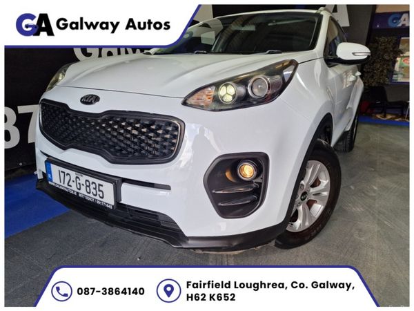 Kia Sportage MPV, Diesel, 2017, White