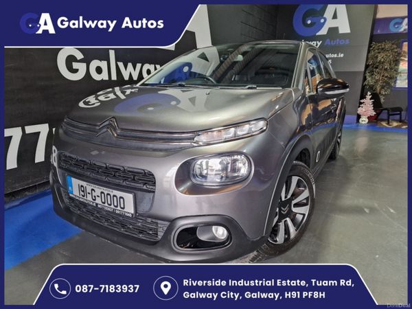 Citroen C3 Hatchback, Petrol, 2019, Grey