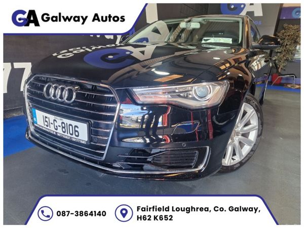 Audi A6 Saloon, Diesel, 2015, Black