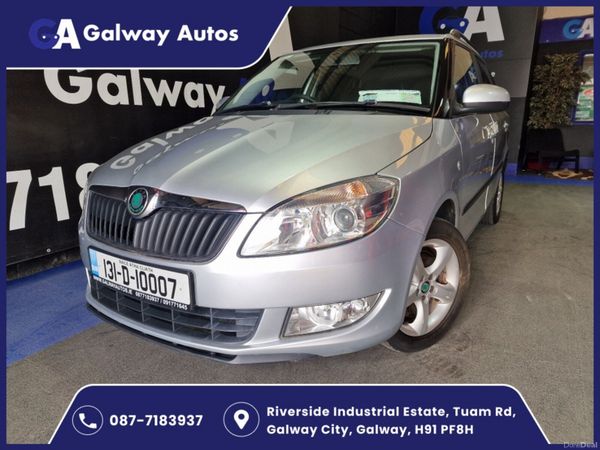 Skoda Fabia Estate, Petrol, 2013, Silver