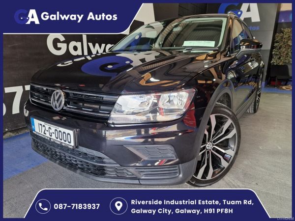 Volkswagen Tiguan SUV, Diesel, 2017, Black