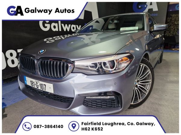 BMW 5-Series Saloon, Diesel, 2018, Grey