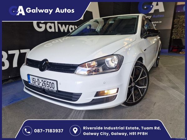 Volkswagen Golf Hatchback, Diesel, 2015, White