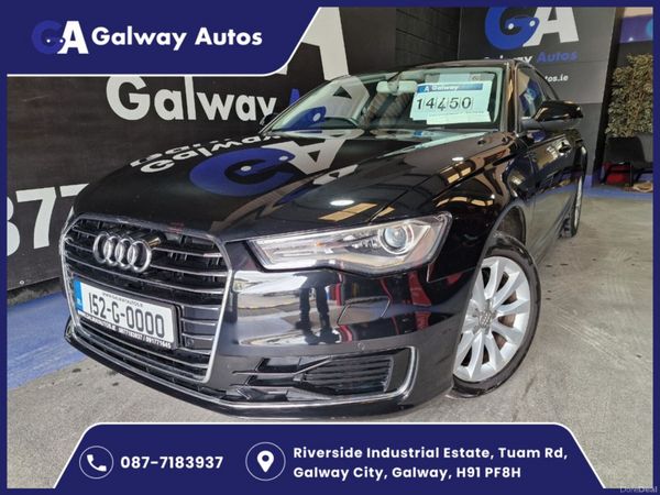 Audi A6 Saloon, Diesel, 2015, Black
