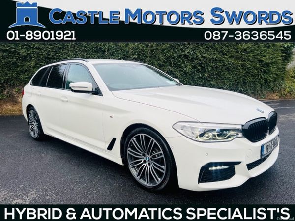 BMW 5-Series Estate, Diesel, 2019, White