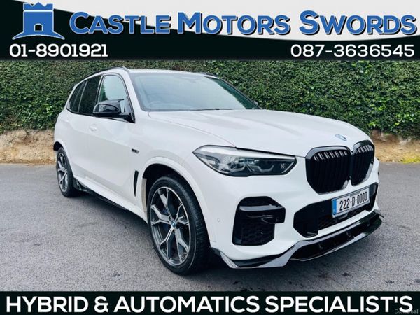 BMW X5 SUV, Petrol Plug-in Hybrid, 2022, White