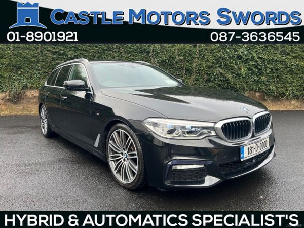 BMW 5-Series Estate, Diesel, 2018, Black