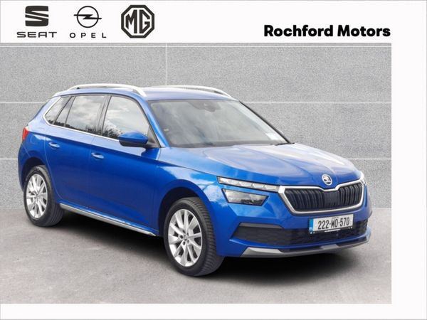 Skoda Kamiq Hatchback, Petrol, 2022, Blue