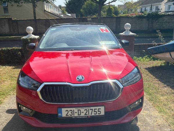 Skoda Fabia Hatchback, Petrol, 2023, Red