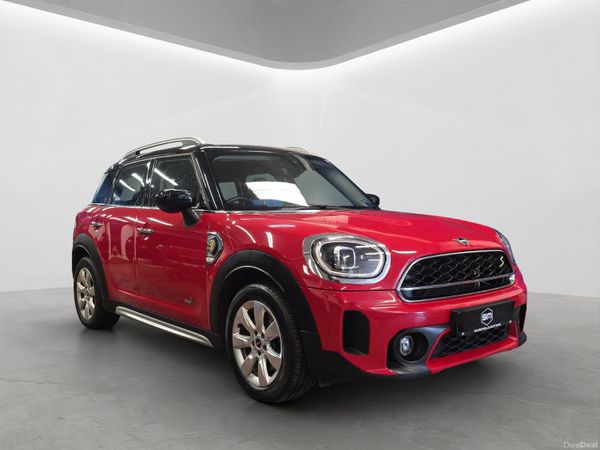 Mini Cooper SUV, Petrol Plug-in Hybrid, 2023, Red