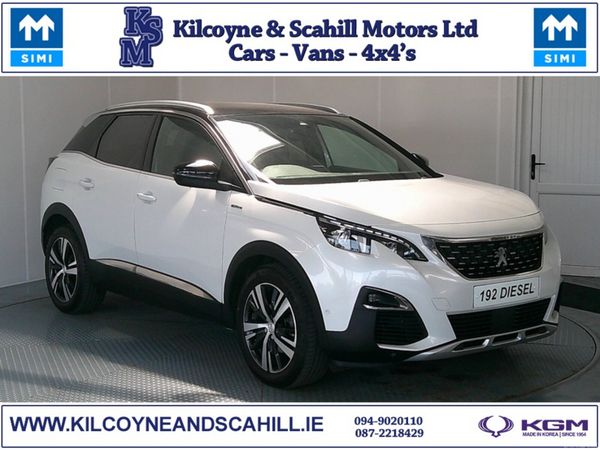 Peugeot 3008 SUV, Diesel, 2019, White