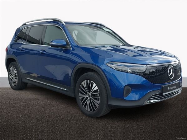 Mercedes-Benz EQB SUV, Electric, 2025, Blue