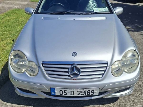Mercedes-Benz C-Class Coupe, Petrol, 2005, Silver