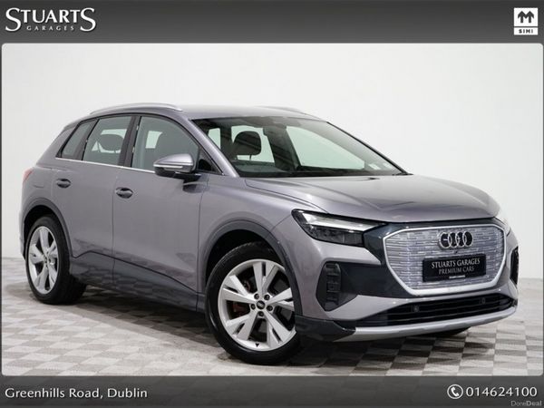 Audi Q4 Estate, Electric, 2022, Grey