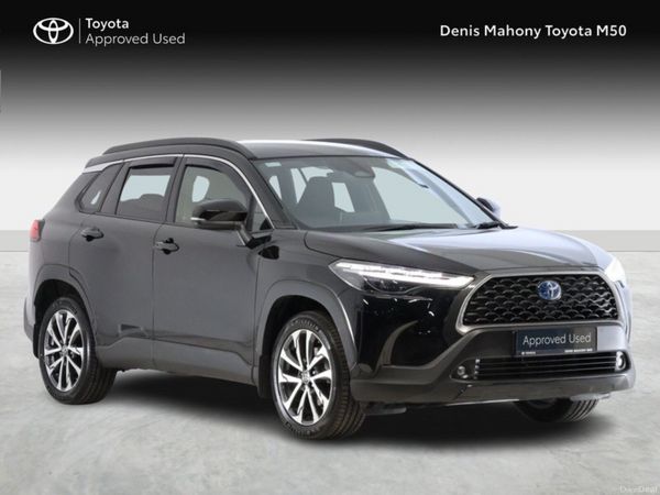 Toyota Corolla Cross SUV, Petrol Hybrid, 2023, Black