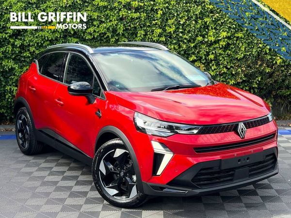 Renault Captur SUV, Petrol Hybrid, 2026, Red