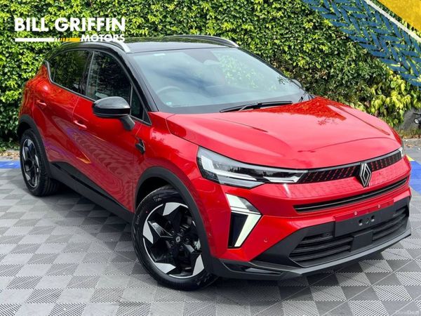 Renault Captur SUV, Petrol Hybrid, 2026, Red