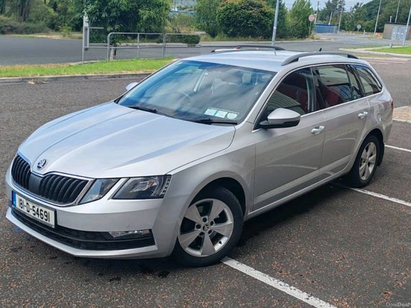 Skoda Octavia Estate, Diesel, 2018, Silver