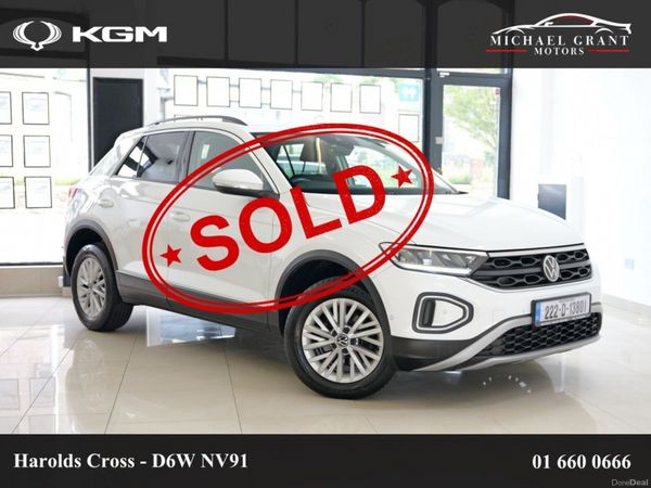Volkswagen T-Roc SUV, Diesel, 2022, White