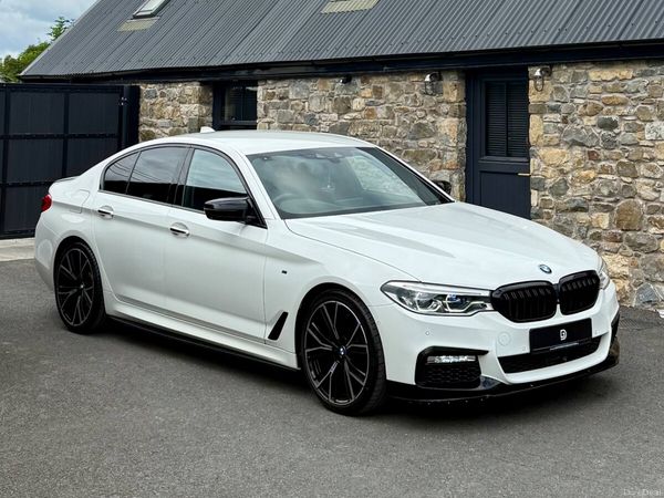 BMW 5-Series Saloon, Diesel, 2017, White