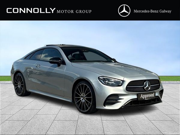 Mercedes-Benz E-Class Coupe, Diesel, 2023, Silver