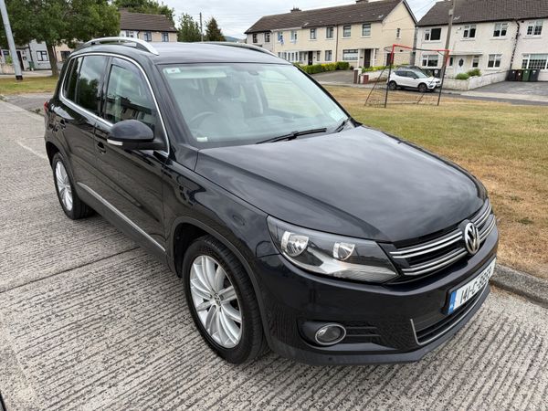 Volkswagen Tiguan SUV, Diesel, 2014, Black