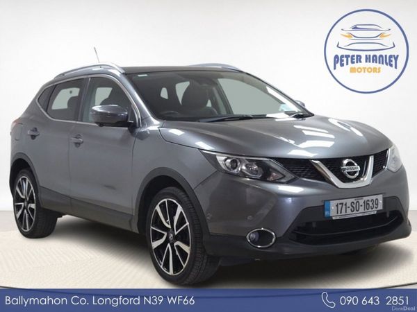 Nissan Qashqai SUV, Petrol, 2017, Grey