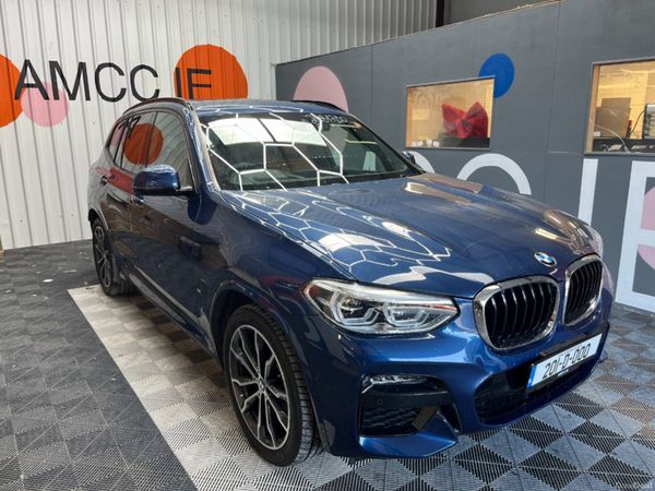 BMW X3 SUV, Electric, 2020, Blue