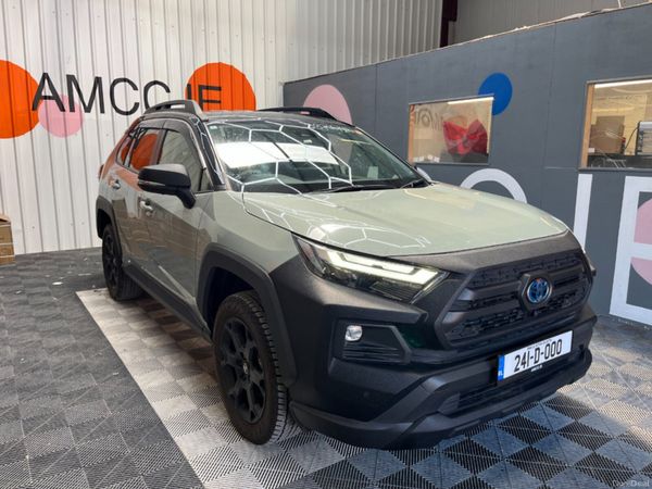 Toyota RAV4 SUV, Petrol Hybrid, 2024, Green