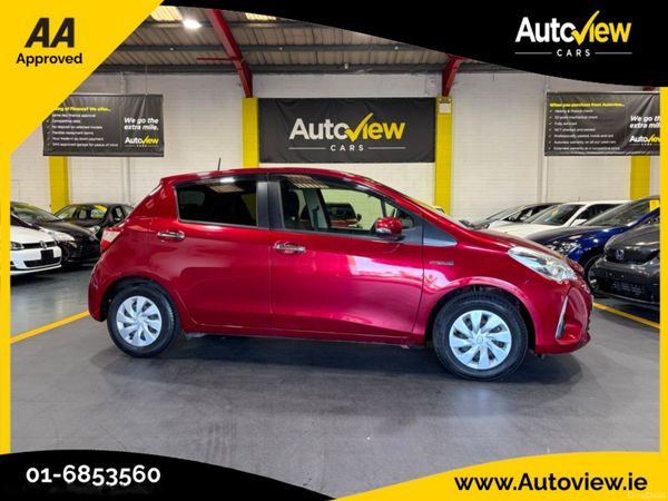 Toyota Vitz Hatchback, Petrol, 2019, Red