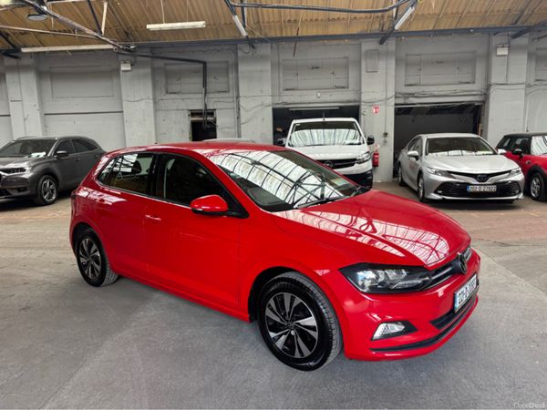 Volkswagen Polo Hatchback, Petrol, 2022, Red