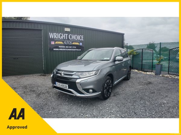 Mitsubishi Outlander SUV, Petrol Plug-in Hybrid, 2017, Grey
