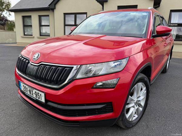Skoda Kodiaq SUV, Diesel, 2020, Red