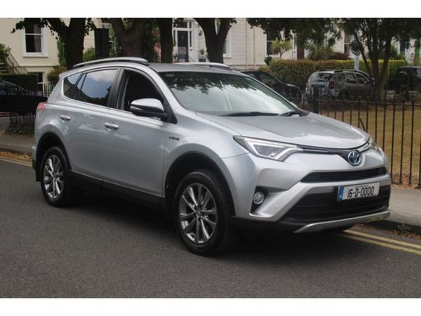 Toyota RAV4 Estate, Petrol Hybrid, 2016, Silver
